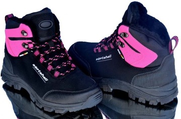 GÓRSKIE ORGINALNE ZIMOWE BUTY TURYSTYCZNE SPORTOWE SOFTSHELL OCIEPLANE HR