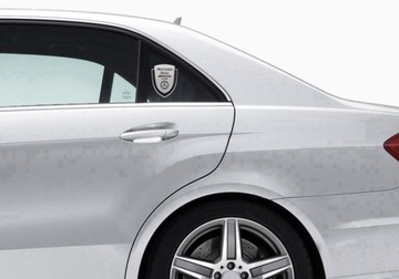 Автомобильная наклейка с логотипом Mercedes Benz Shield