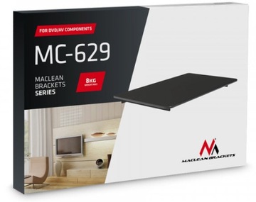 Полка Maclean для DVD, 8 кг, MC-629