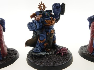 Ультрамарины — Марнеус Калгар с Почетным караулом Викторикс