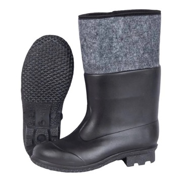 ГУМОФИЛЬНЫЕ Веллингтонские сапоги, РАБОЧИЕ БОТИНКИ С УТЕПЛЕНИЕМ, ПВХ, ПОЛЬСКИЙ ИЗДЕЛИЕ 44