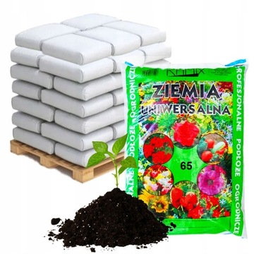 ZIEMIA DO WARZYW KWIATÓW OGRODOWA WYSIEWU + NAWÓZ