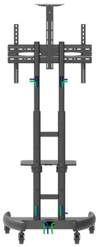 Подставка под телевизор 43 50 55 65 75 дюймов на колесах Телескопическая