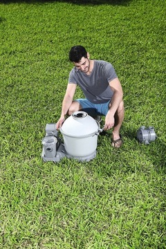 Фильтрующие шарики для песочного насоса Фильтр для насоса для бассейна = 25 кг Gamix Sand 700 г