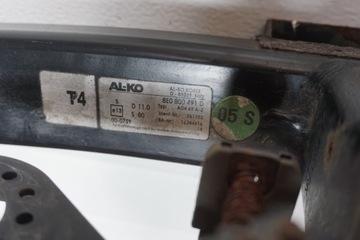 AUDI A4 B6 B7 ZAŘÍZENÍ(HÁK) NOSNÍK ALKO 8E0807309D ORIGINÁLNÍ
