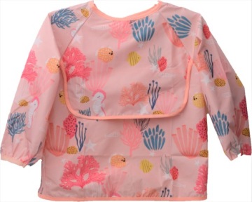 ФАРТУК ДЛЯ КОРМЛЕНИЯ ДЕТЕЙ НА РУКАВАХ-ВЕЛКРО