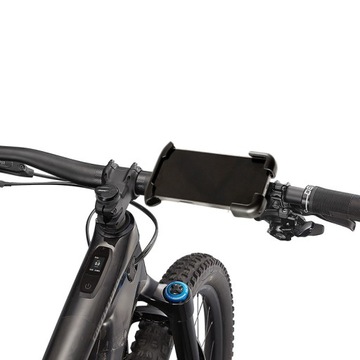 Uchwyt na telefon do roweru czarny Crong Bikeclip Enduro