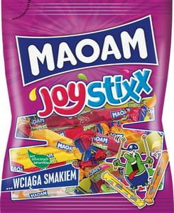HARIBO MAOAM JOYSTIXX Gumy rozpuszczalne 140 g
