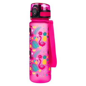 BAAGL Tritanowa butelka do picia Flamingos, 500 ml