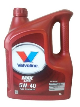 Olej Valvoline Maxlife 5W40 4L
