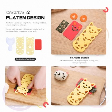 Тесто для печенья Симпатичные формы для суши Игрушечные животные