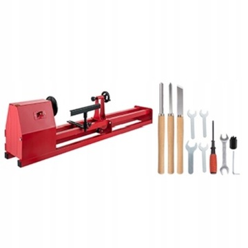 ZESTAW TOKARKA DO DREWNA DO OBRÓBKI DRZEWA 1000x3500 mm 400W 3400 RMP