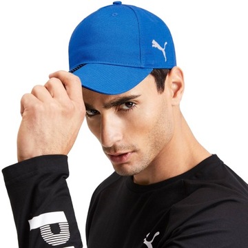 PUMA LIGA CAP 022356 02 CZAPKA Z DASZKIEM BEJSBOLÓWKA NIEBIESKA