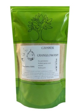 CZOSNEK GRANULOWANY 500g ECOBI JAKOŚĆ!