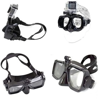 Маска для дайвинга, подводное крепление для GoPro Hero 12, 11, 10, 9, 8, 6, 5