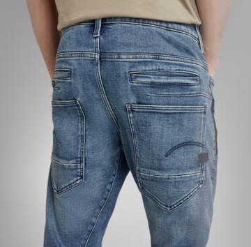 G-star RAW 3301 D-Staq 3D Slim Jeans Spodnie Jeansy Dżinsy Nowe roz.32/30