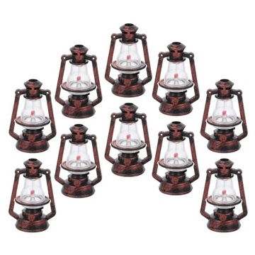 MINIATUROWA LAMPA NAFTOWA LEKKA DEKORACYJNA