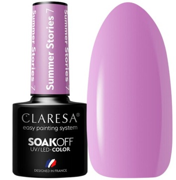 НАБОР ЛАКОВ ДЛЯ НОГТЕЙ CLARESA SUMMER STORIES ГИБРИДНЫЕ ЛАКИ ДЛЯ НОГТЕЙ