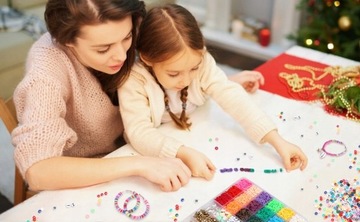 Набор для изготовления браслетов Буквы Бисер 4500