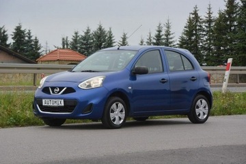 Nissan Micra IV Hatchback 5d Facelifting 1.2 80KM 2014 Nissan Micra 1.2 Benzyna +Gaz klimatyzacja gwaranc, zdjęcie 1