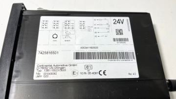 ТАХОГРАФ VOLVO 7425816501 VDO116 24V