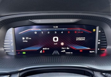 Skoda Octavia IV RS Kombi 2.0 TDI SCR 200KM 2022 Skoda Octavia RS 2.0TDI 200KM DSG HAK SkoraMasaz NAVI DCC Kamera LED Matri, zdjęcie 21