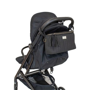 3 Sprouts Organizer Do Wózka Quilted Solid Black