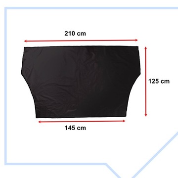 Передний солнцезащитный козырек с магнитной шторкой