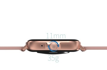 ZEGAREK SMARTWATCH CIŚNIENIOMIERZ PULSOKSYMETR ROZMOWY POL MENU 2 PASKI