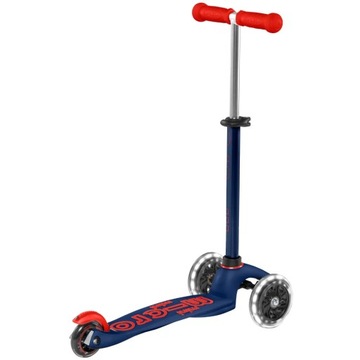 Hulajnoga Mini Micro Deluxe LED Navy Blue koła LED