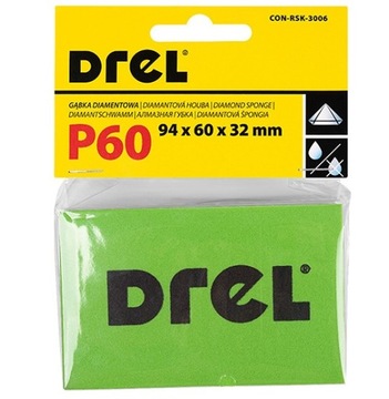 РУЧНАЯ АЛМАЗНАЯ ГУБКА ДЛЯ ГОНЧАРНЫХ РАБОТЫ P60