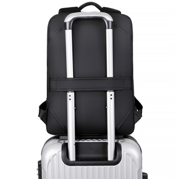 ЧЕРНЫЙ ГОРОДСКОЙ РЮКЗАК ДЛЯ НОУТБУКА 15,6 ДЮЙМОВ С USB-USB Водонепроницаемый УДОБНЫЙ РЮКЗАК