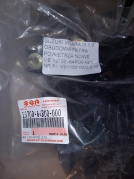 VITARA S-CROSS 16- 1.0 T POUZDRO FILTRU VZDUCHU