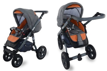 КОЛЯСКА DWARF 3В1 ДЕТСКИЕ КОЛЯСКИ I-XEO GŁEB, SPAC