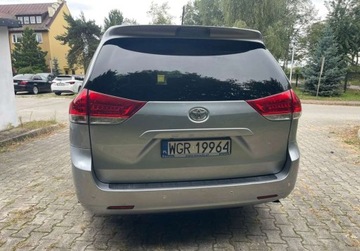 Toyota Sienna III 3.5 V6 266KM 2012 Toyota Sienna 3.5 BLPG 266Ps 4x4 Automat Navi 7 foteli Kamera Bezwypadkowa, zdjęcie 12