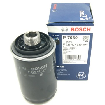 BOSCH FILTR OLEJE DO AUDI A4 B8 A6 C7 VW PASSAT B7