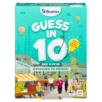 GRA GUESS IN 10 PYTAŃ WYCIECZKA PO MIEŚCIE SPIN MASTER