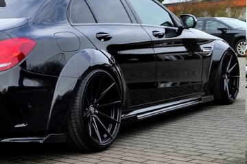 MERCEDES C TŘÍDA W205 C63 AMG + S PODBĚHU POSIRANI SPOILER NOVINKA  !!!!