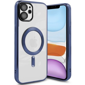 ETUI MAGNETIC SHINE +SZKŁO 9H do IPHONE 11