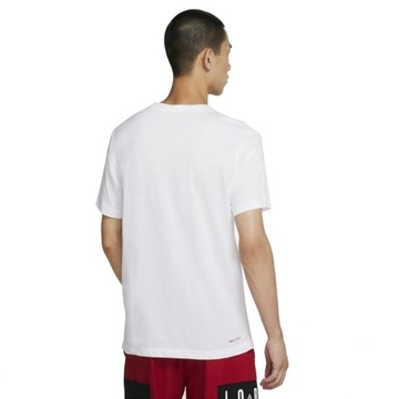 Koszulka męska T-shirt Nike Air Jordan Logo Jumpman Biała (CW5190-102) L