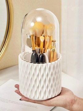КОНТЕЙНЕР ДЛЯ КИСТЕЙ ДЛЯ МАКИЯЖА ВРАЩАЮЩИЙСЯ ОРГАНАЙЗЕР ДЛЯ КОСМЕТИКИ