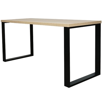 INDUSTRIALNE BIURKO LOFT NEPTUN 140x68 DĄB SONOMA