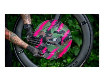 КРЫШКИ ДЛЯ ДИСКОВЫХ ТОРМОЗНЫХ ДИСКОВ MUC-OFF КАМУФЛЯЖНЫЕ КРЫШКИ ДЛЯ ТОРМОЗНЫХ ДИСКОВ 2 ШТ.