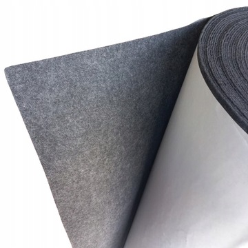 Filc samoprzylepny 3mm ANTRACYT miękki SOFT