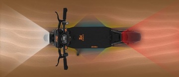 Pojazd elektryczny Składana KuKirin G4 Max 3200W 60V 35.2AH 86km/h 95KM