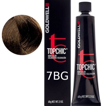 Goldwell Topchic Farba 60ml kolor 7BG