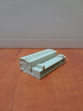 Wtyk 1-przewodowy MCS MIDI 10-bieg 2,5 mm² szary raster 5 mm 721-610 WAGO