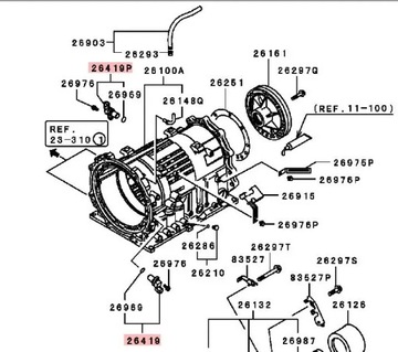 SENZOR RYCHLOST A/T PRO PAJERO MONTERO V63-4489