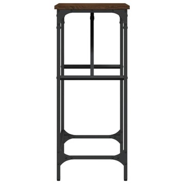 Консоль vidaXL Дуб Коричневый 75x32x75 см