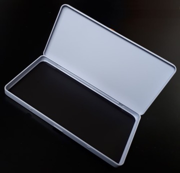 Маленькая белая палитра, магнитная палитра, теневой ящик EXHIBITION.